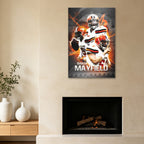 Baker Mayfield Sports Celebrity Art Deco Poster 10 Canvas Wall Art Poster Decor Gift