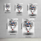 Bruce Smith Celebrity Sports Art Poster School Dining Room Decoration 0 Canvas Wall Art Poster Decor Gift