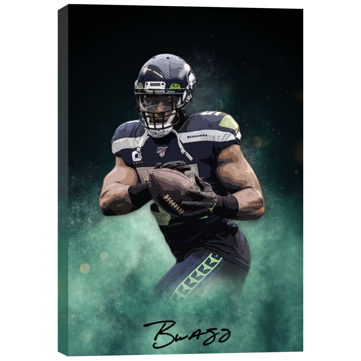 Bobby Wagner Celebrity Sports Art Poster School Dining Room Decoration 4 Canvas Wall Art Poster Decor Gift
