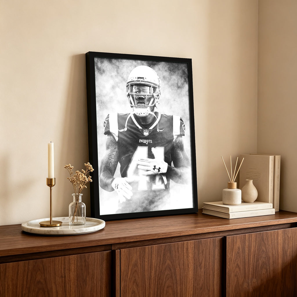 Cyrus Jones Art Sports Decorative Poster School Dormitory 6 Canvas Wall Art Poster Decor Gift