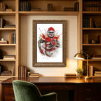 Damien Williams Art Sports Decorative Poster School Dormitory 8 Canvas Wall Art Poster Decor Gift