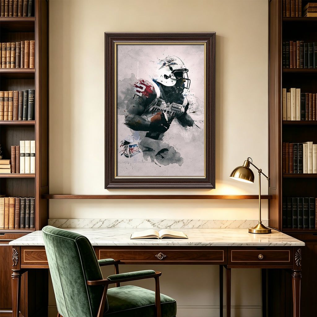 Brandon Whitaker Art Sports Decorative Poster School Dormitory 4 Canvas Wall Art Poster Decor Gift
