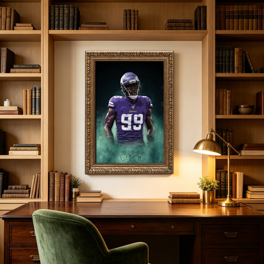 Danielle Hunter Celebrity Sports Art Poster School Dining Room Decoration 7 Canvas Wall Art Poster Decor Gift