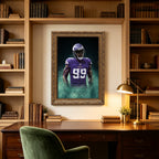 Danielle Hunter Celebrity Sports Art Poster School Dining Room Decoration 7 Canvas Wall Art Poster Decor Gift