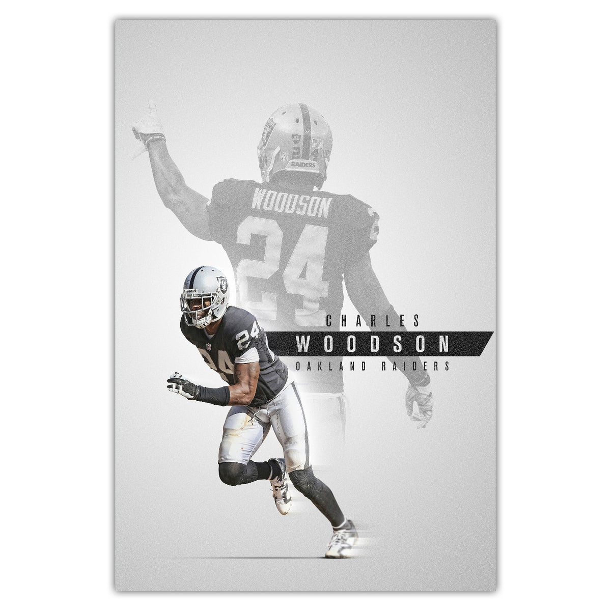 Charles Woodson Celebrity Sports Art Poster School Dining Room Decoration 6 Canvas Wall Art Poster Decor Gift
