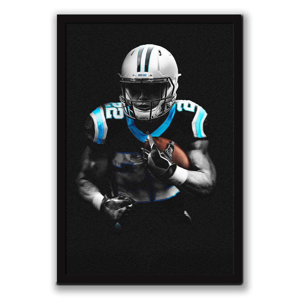 Christian McCaffrey Art Sports Decorative Poster School Dormitory 5 Canvas Wall Art Poster Decor Gift