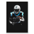Christian McCaffrey Art Sports Decorative Poster School Dormitory 5 Canvas Wall Art Poster Decor Gift