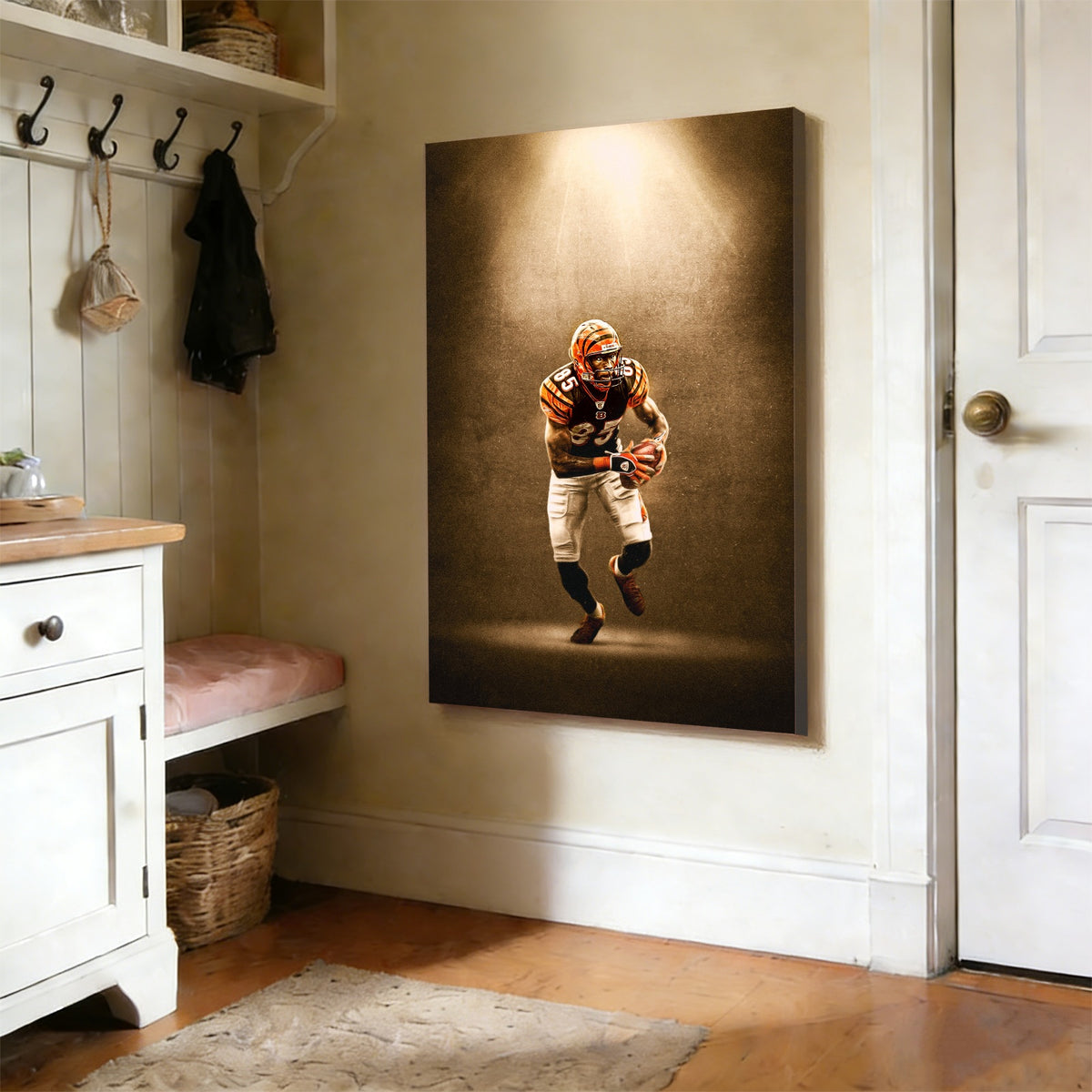 Chad Johnson Art Sports Decorative Poster School Dormitory 9 Canvas Wall Art Poster Decor Gift