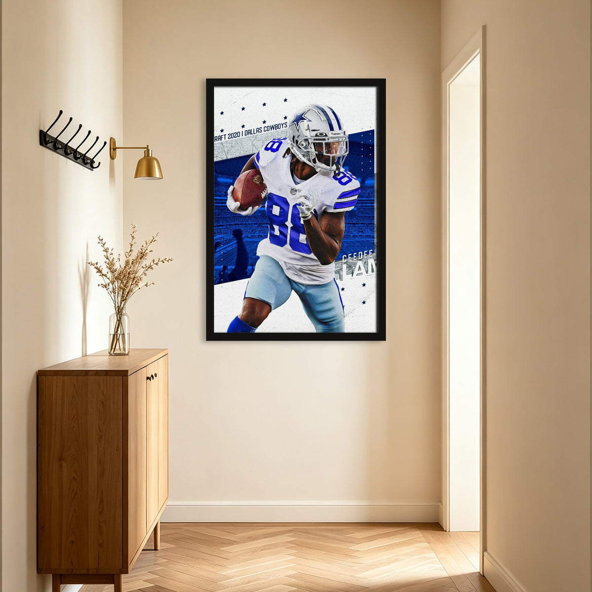 CeeDee Lamb Celebrity Sports Art Poster School Dining Room Decoration 8 Canvas Wall Art Poster Decor Gift