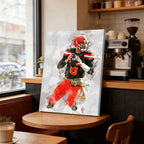 Baker Mayfield Celebrity Sports Art Poster School Dining Room Decoration 8 Canvas Wall Art Poster Decor Gift