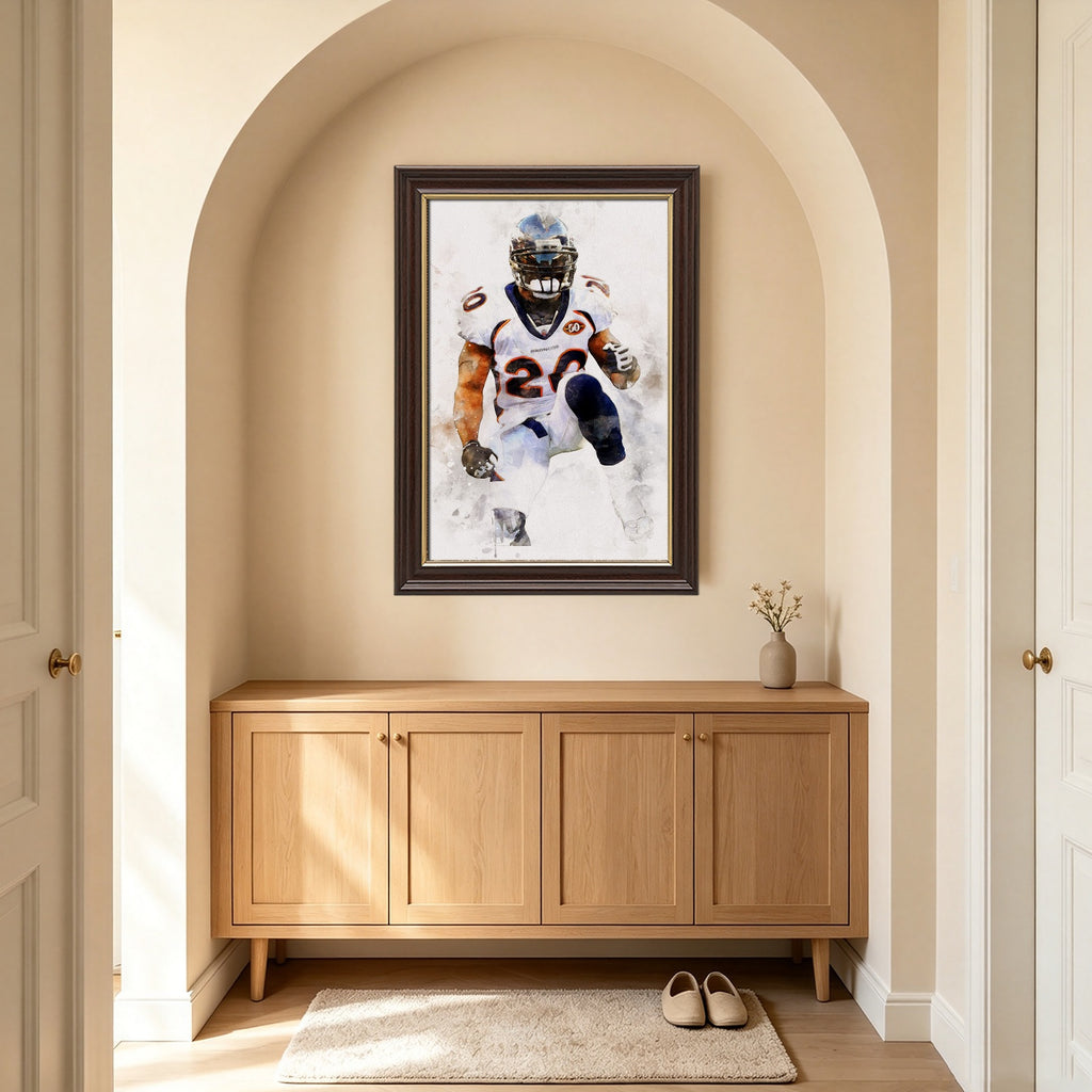 Brian Dawkins Art Poster 7 Canvas Wall Art Poster Decor Gift