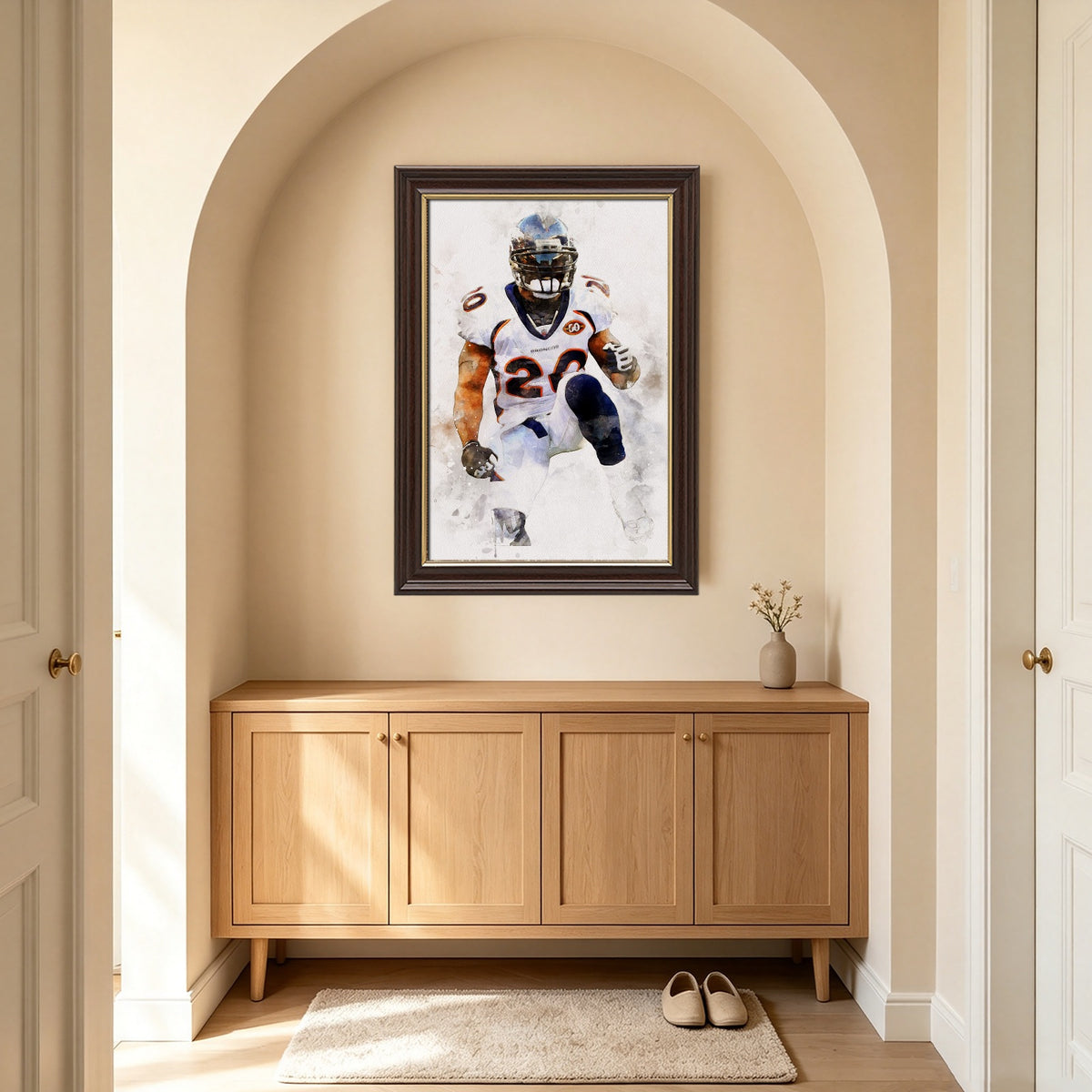 Brian Dawkins Art Poster 7 Canvas Wall Art Poster Decor Gift