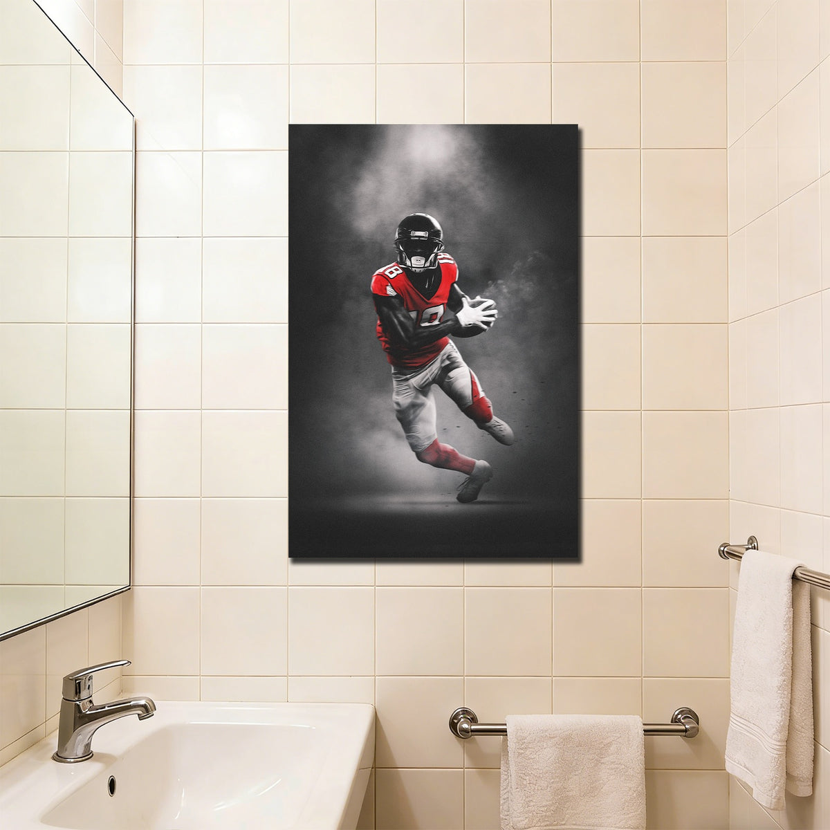 Calvin Ridley Art Sports Decorative Poster School Dormitory 6 Canvas Wall Art Poster Decor Gift