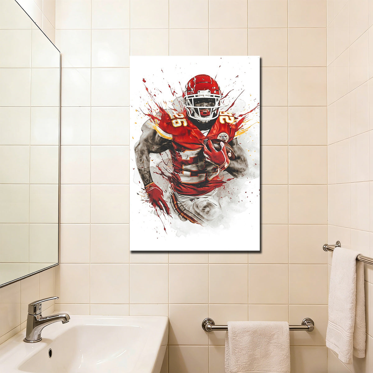 Damien Williams Art Sports Decorative Poster School Dormitory 8 Canvas Wall Art Poster Decor Gift