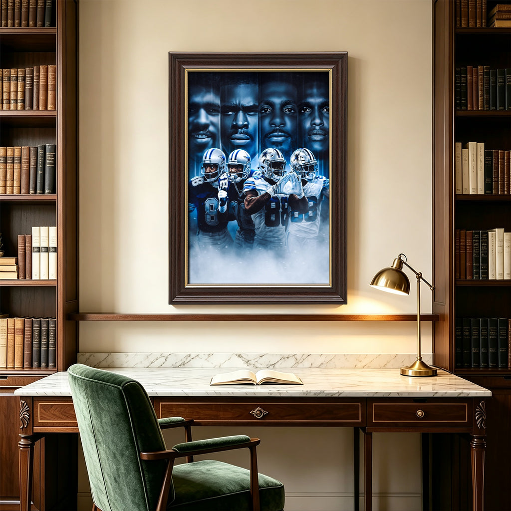 CeeDee Lamb Art Sports Decorative Poster School Dormitory 6 Canvas Wall Art Poster Decor Gift