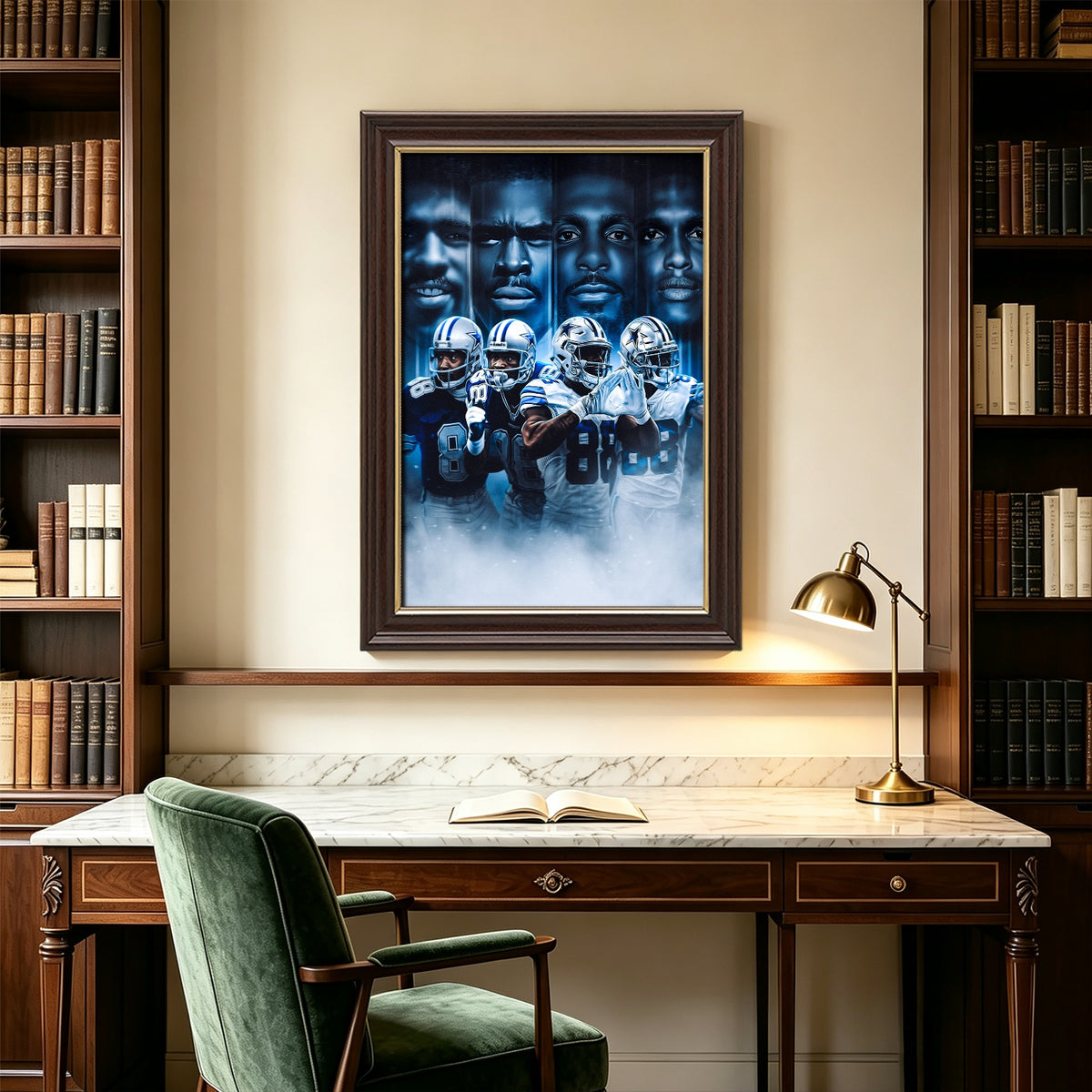 CeeDee Lamb Art Sports Decorative Poster School Dormitory 6 Canvas Wall Art Poster Decor Gift