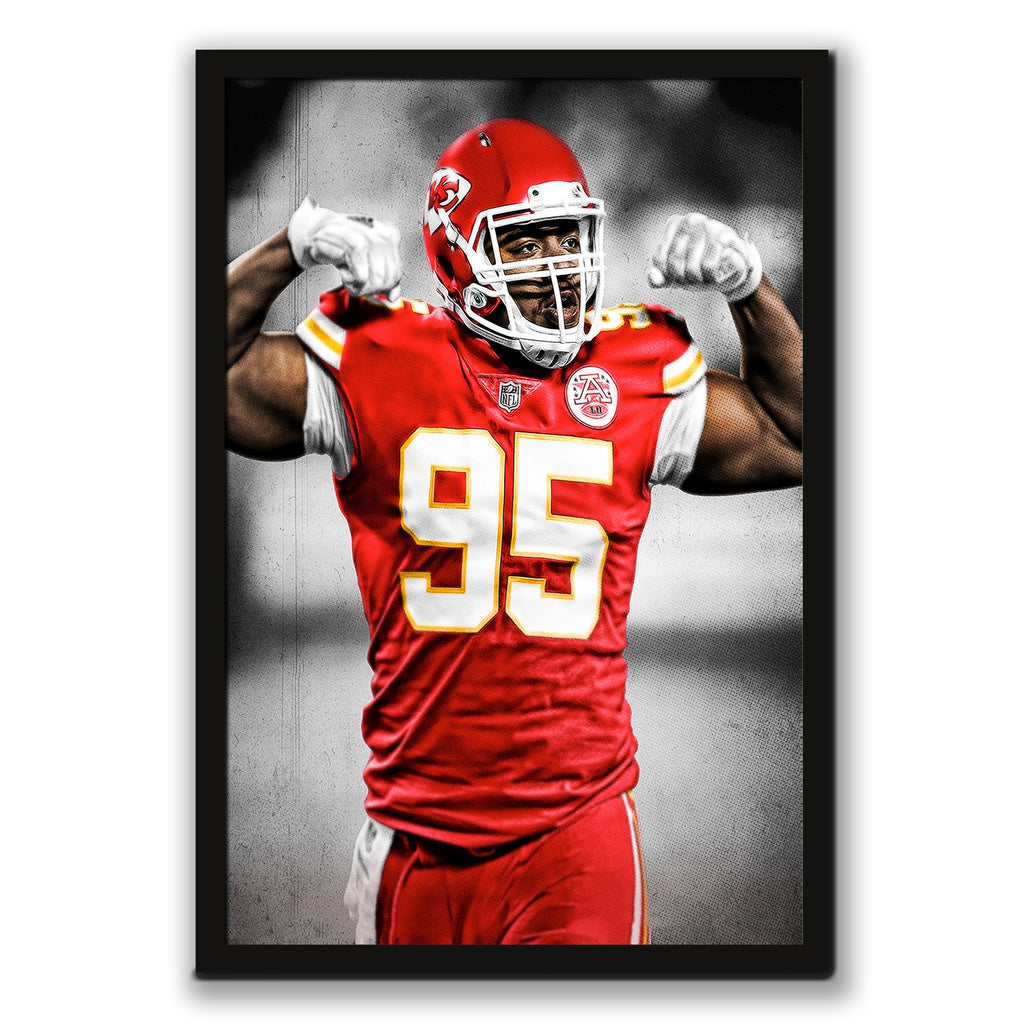 Chris Jones Art Sports Decorative Poster School Dormitory 7 Canvas Wall Art Poster Decor Gift