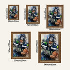 Bobby Wagner Celebrity Sports Art Poster School Dining Room Decoration 1 Canvas Wall Art Poster Decor Gift
