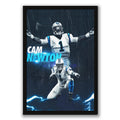 Cam Newton Sports Celebrity Art Deco Poster 5 Canvas Wall Art Poster Decor Gift