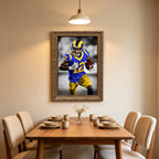 Brandin Cooks Art Sports Decorative Poster School Dormitory 5 Canvas Wall Art Poster Decor Gift