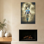 Calvin Johnson Art Sports Decorative Poster School Dormitory 2 Canvas Wall Art Poster Decor Gift