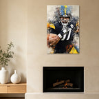 Cameron Heyward Celebrity Sports Art Poster School Dining Room Decoration 7 Canvas Wall Art Poster Decor Gift