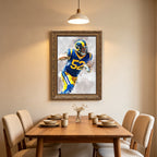 Clay Matthews Celebrity Sports Art Poster School Dining Room Decoration 3 Canvas Wall Art Poster Decor Gift