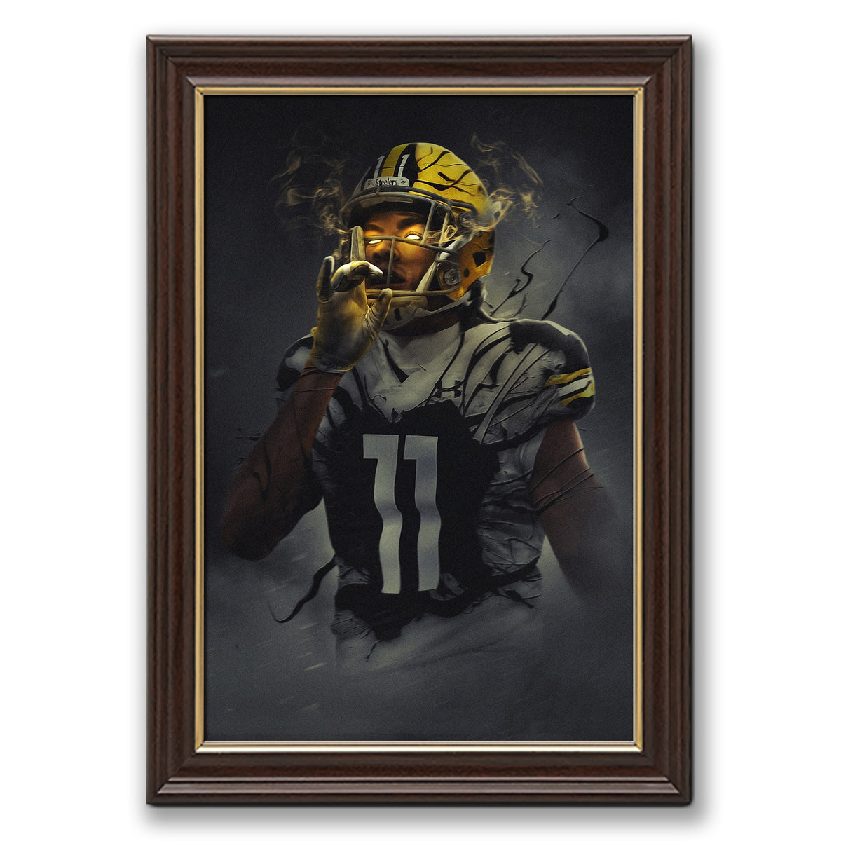 Chase Claypool Art Sports Decorative Poster School Dormitory 0 Canvas Wall Art Poster Decor Gift