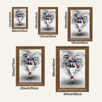 Bruce Smith Celebrity Sports Art Poster School Dining Room Decoration 0 Canvas Wall Art Poster Decor Gift