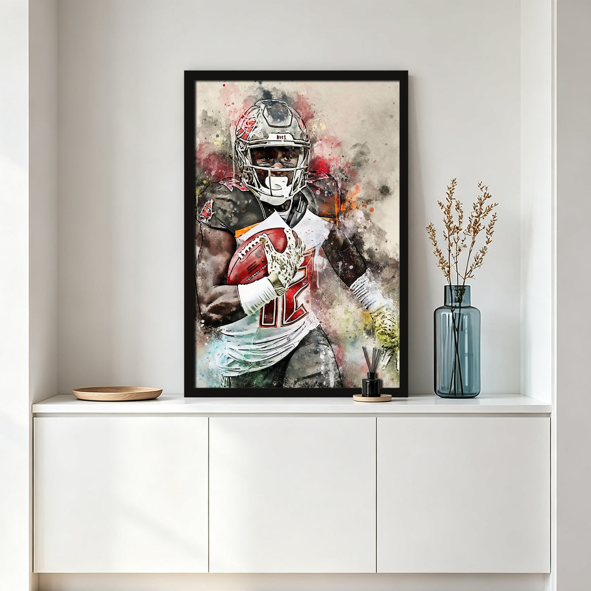 Chris Godwin Art Sports Decorative Poster School Dormitory 8 Canvas Wall Art Poster Decor Gift