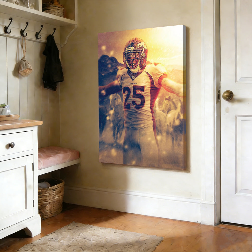 Chris Harris Art Sports Decorative Poster School Dormitory 5 Canvas Wall Art Poster Decor Gift