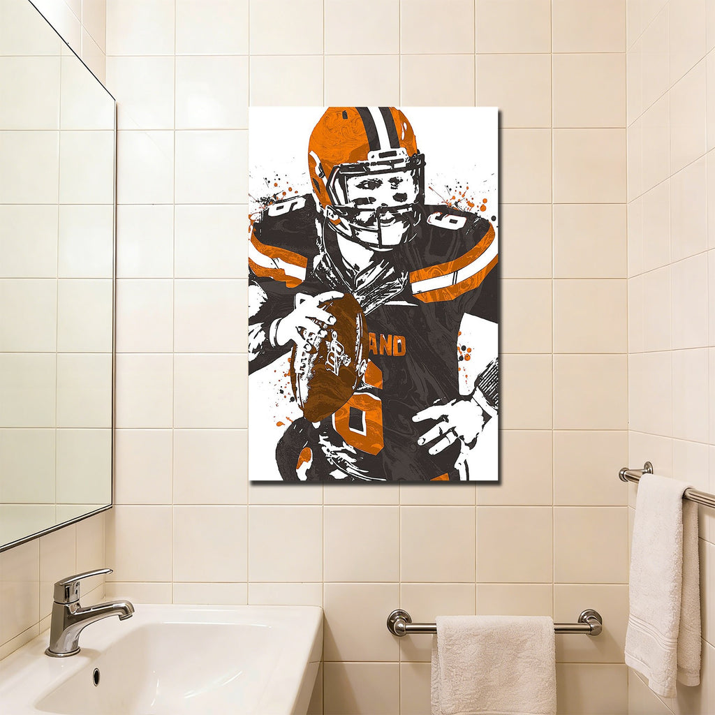 Baker Mayfield Celebrity Sports Art Poster School Dining Room Decoration 7 Canvas Wall Art Poster Decor Gift