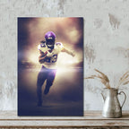 Dalvin Cook Art Sports Decorative Poster School Dormitory 7 Canvas Wall Art Poster Decor Gift
