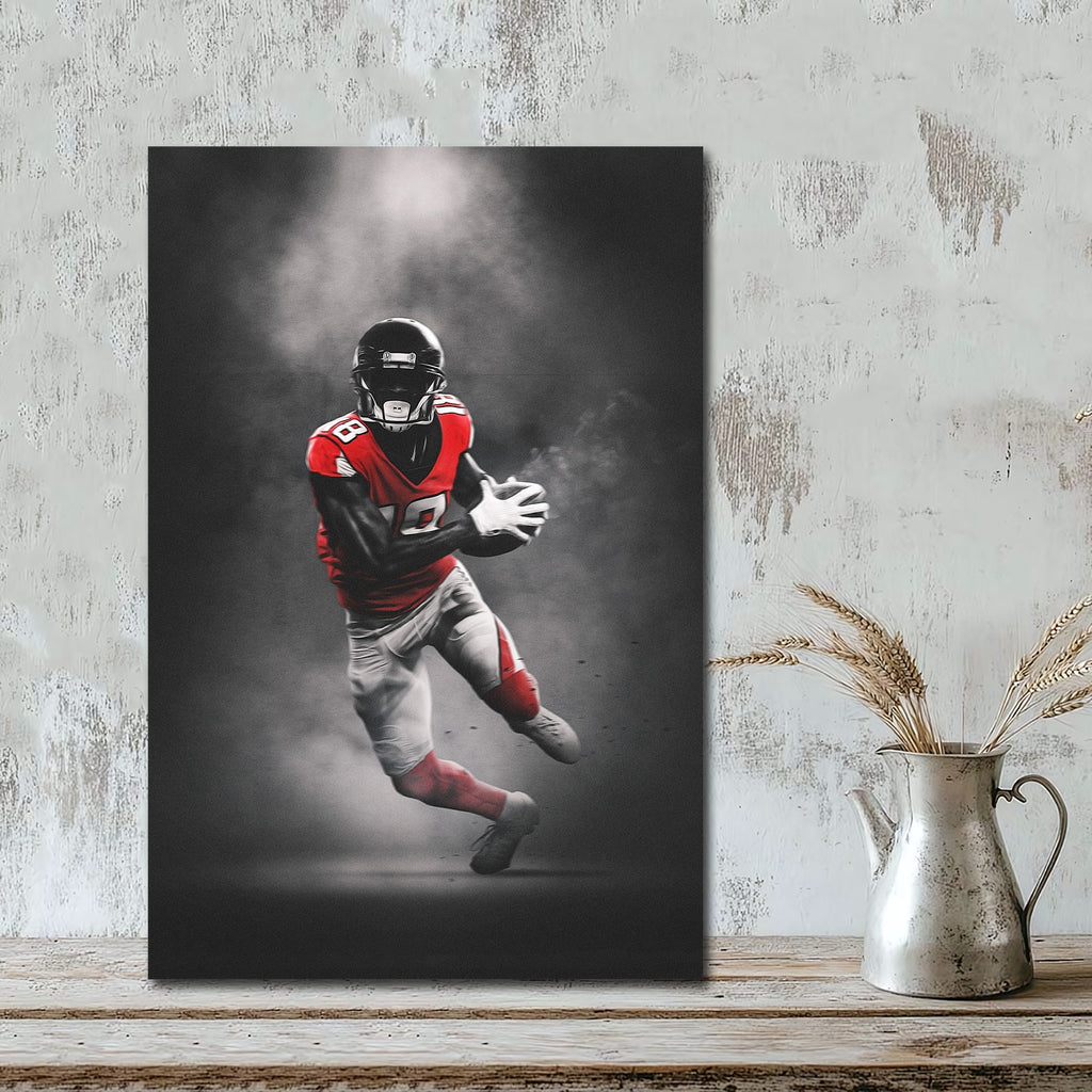 Calvin Ridley Art Sports Decorative Poster School Dormitory 6 Canvas Wall Art Poster Decor Gift