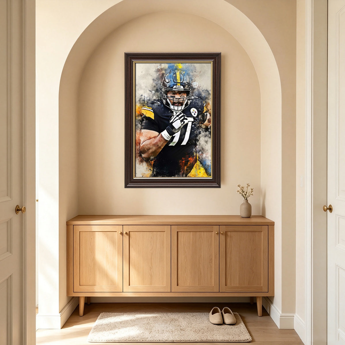 Cameron Heyward Celebrity Sports Art Poster School Dining Room Decoration 7 Canvas Wall Art Poster Decor Gift
