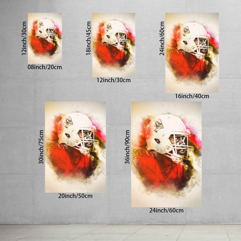 Chandler Jones Art Sports Decorative Poster School Dormitory 5 Canvas Wall Art Poster Decor Gift