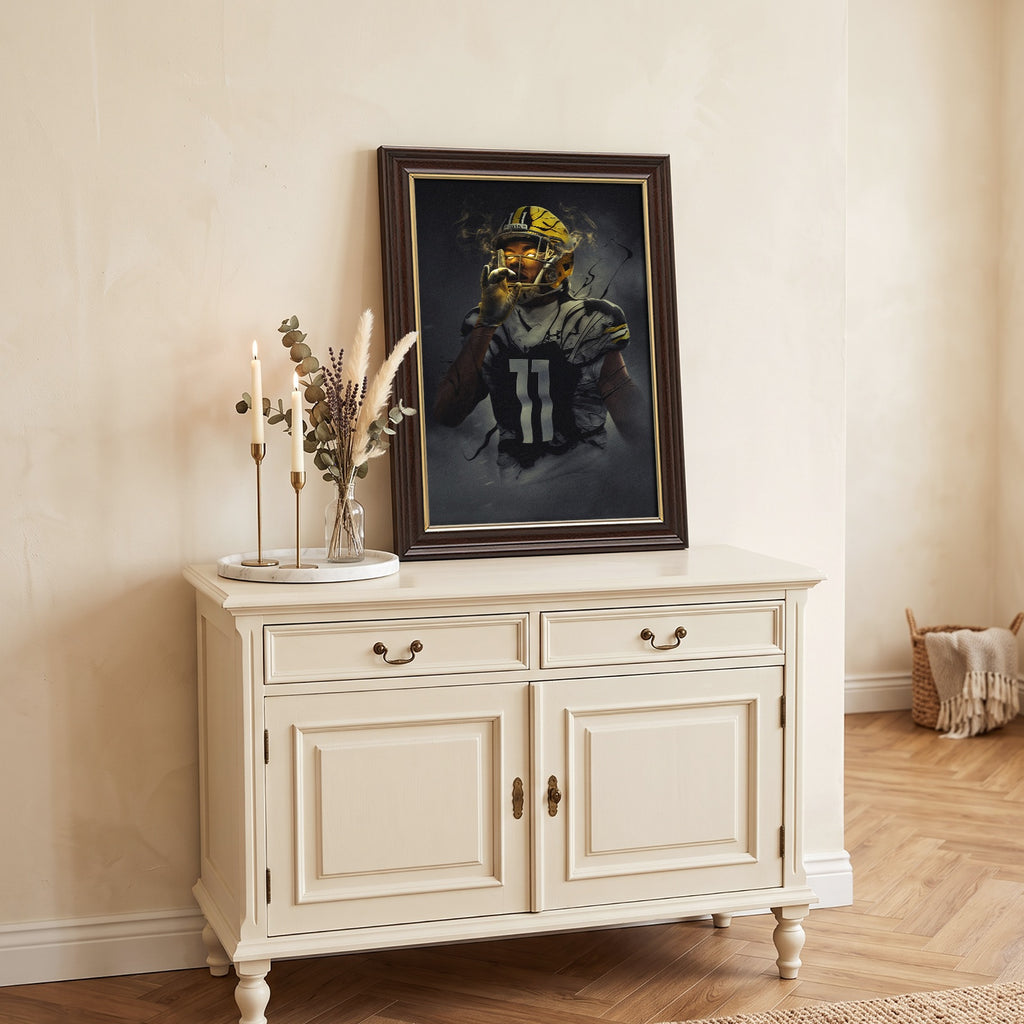 Chase Claypool Art Sports Decorative Poster School Dormitory 0 Canvas Wall Art Poster Decor Gift