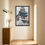 Carson Wentz Celebrity Sports Art Poster School Dining Room Decoration 8 Canvas Wall Art Poster Decor Gift