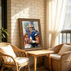 Dak Prescott Celebrity Sports Art Poster School Dining Room Decoration 2 Canvas Wall Art Poster Decor Gift