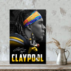 Chase Claypool Sports Celebrity Art Deco Poster 1 Canvas Wall Art Poster Decor Gift