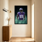 Danielle Hunter Celebrity Sports Art Poster School Dining Room Decoration 7 Canvas Wall Art Poster Decor Gift