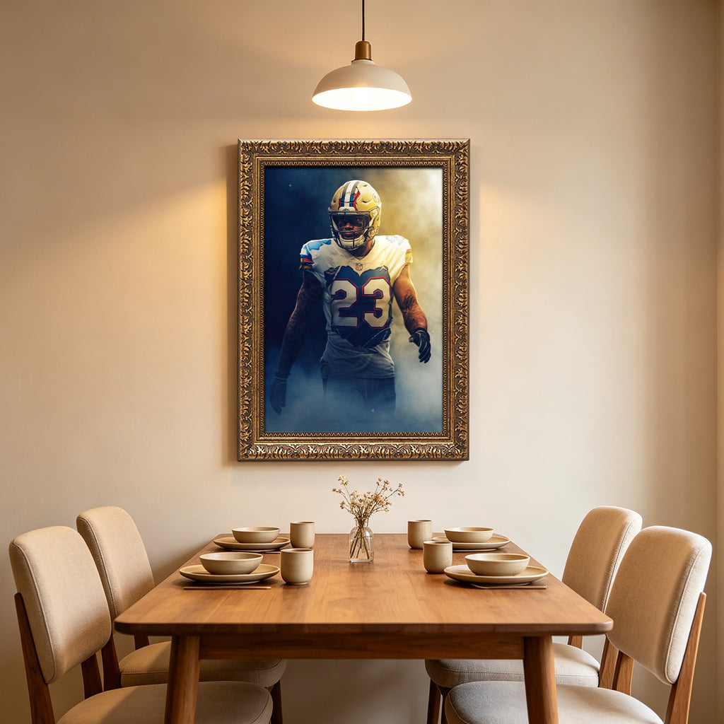 Chauncey Gardner Johnson Art Sports Decorative Poster School Dormitory 1 Canvas Wall Art Poster Decor Gift