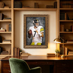 Ben Roethlisberger Celebrity Sports Art Poster School Dining Room Decoration 7 Canvas Wall Art Poster Decor Gift