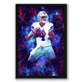 Dak Prescott Sports Celebrity Art Deco Poster 2 Canvas Wall Art Poster Decor Gift