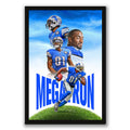 Calvin Johnson Celebrity Sports Art Poster School Dining Room Decoration 6 Canvas Wall Art Poster Decor Gift