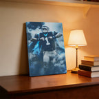 Cam Newton Sports Celebrity Art Deco Poster 2 Canvas Wall Art Poster Decor Gift
