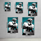 Carson Wentz Celebrity Sports Art Poster School Dining Room Decoration 1 Canvas Wall Art Poster Decor Gift