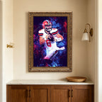 Baker Mayfield Sports Celebrity Art Deco Poster 1 Canvas Wall Art Poster Decor Gift