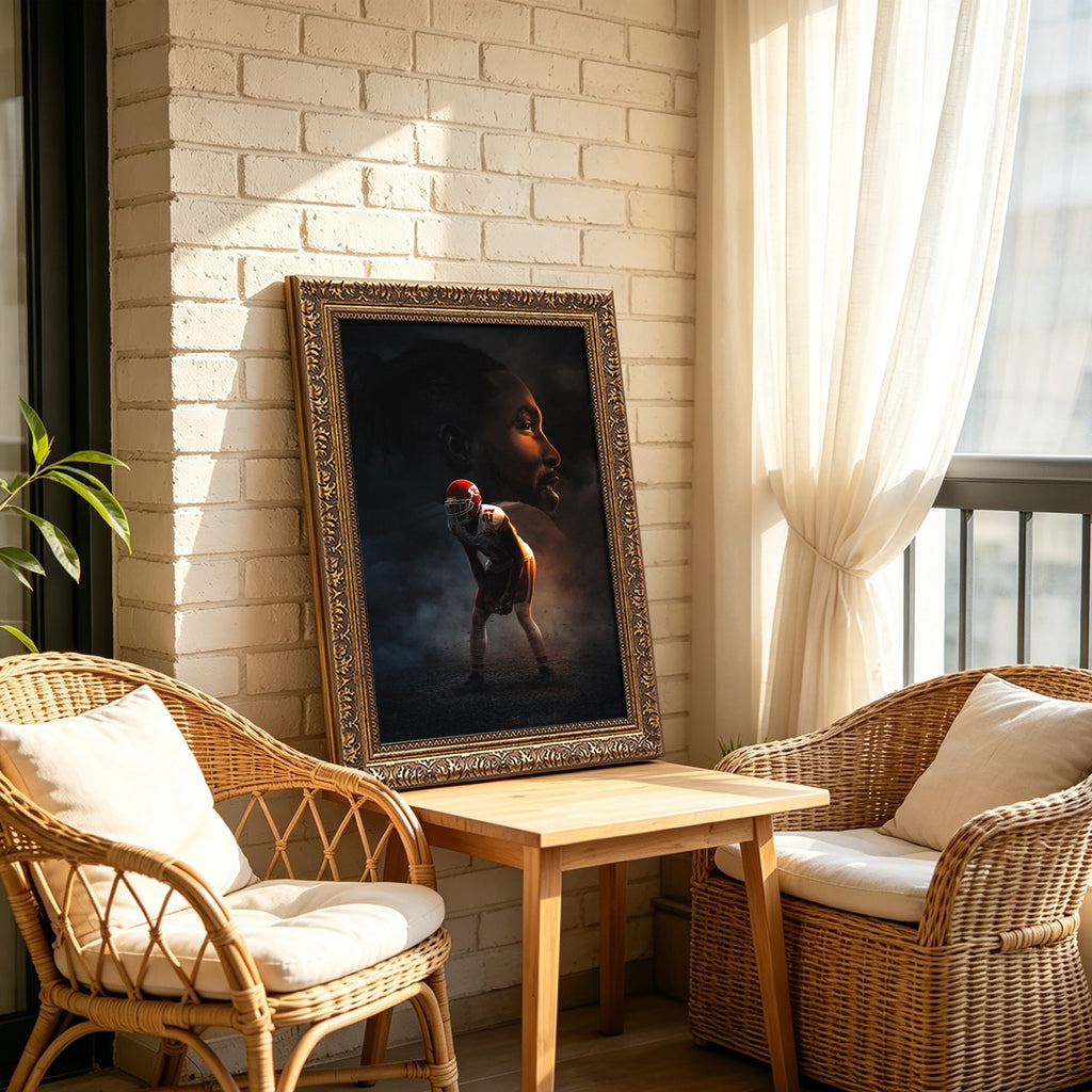 Bashaud Breeland Art Sports Decorative Poster School Dormitory 2 Canvas Wall Art Poster Decor Gift