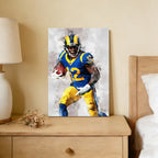 Brandin Cooks Celebrity Sports Art Poster School Dining Room Decoration 6 Canvas Wall Art Poster Decor Gift